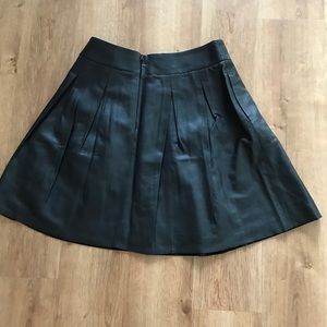 Leather skirt